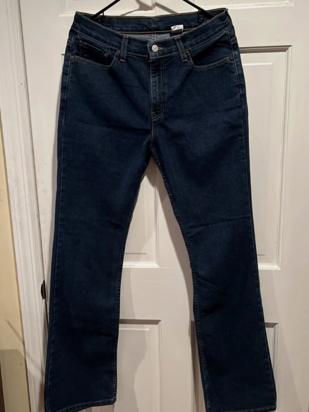 Vintage Levi's 515 Jeans Size 12 Mis L Tall Boot Cut Low Rise Flare W32 90s/Y2K